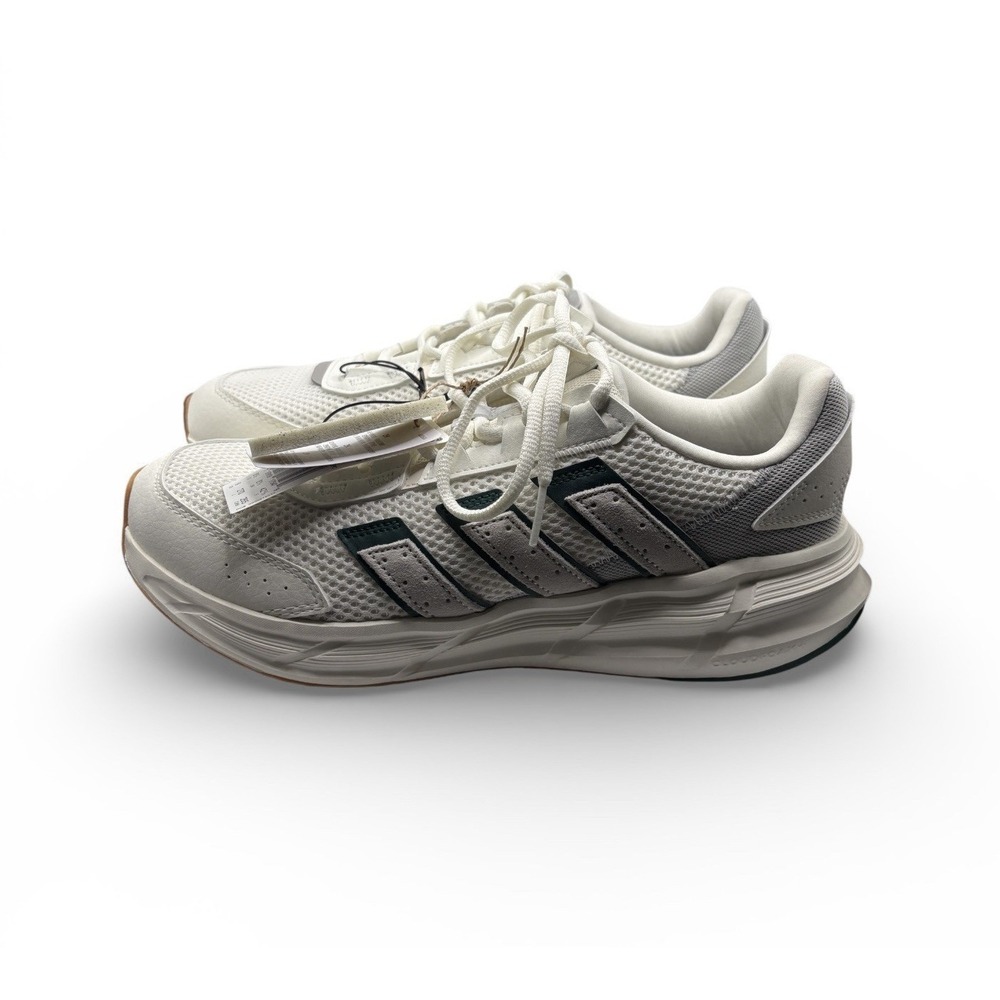 adidas Men's Astrastar Off White Collegiate Green Size 9 Cloud Foam NWT -1462